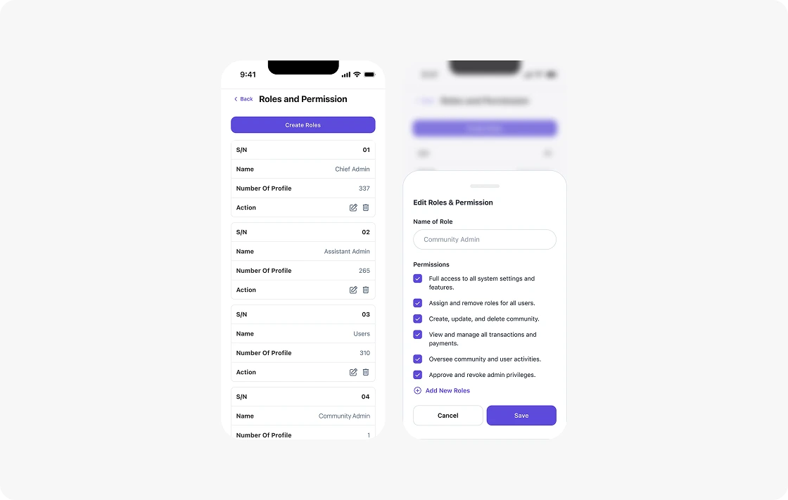 Admin Dashboard UI preview